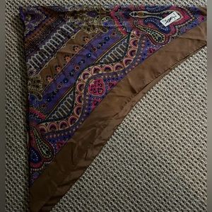 YSL vintage silk scarf